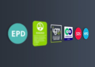 iconos de declaraciones y certificaciones de productos