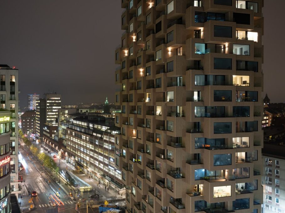 La façade sud