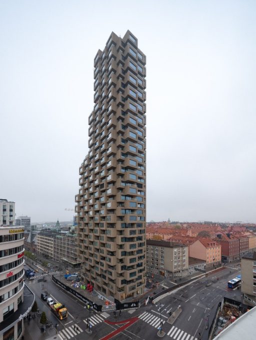 Les façades est et ouest