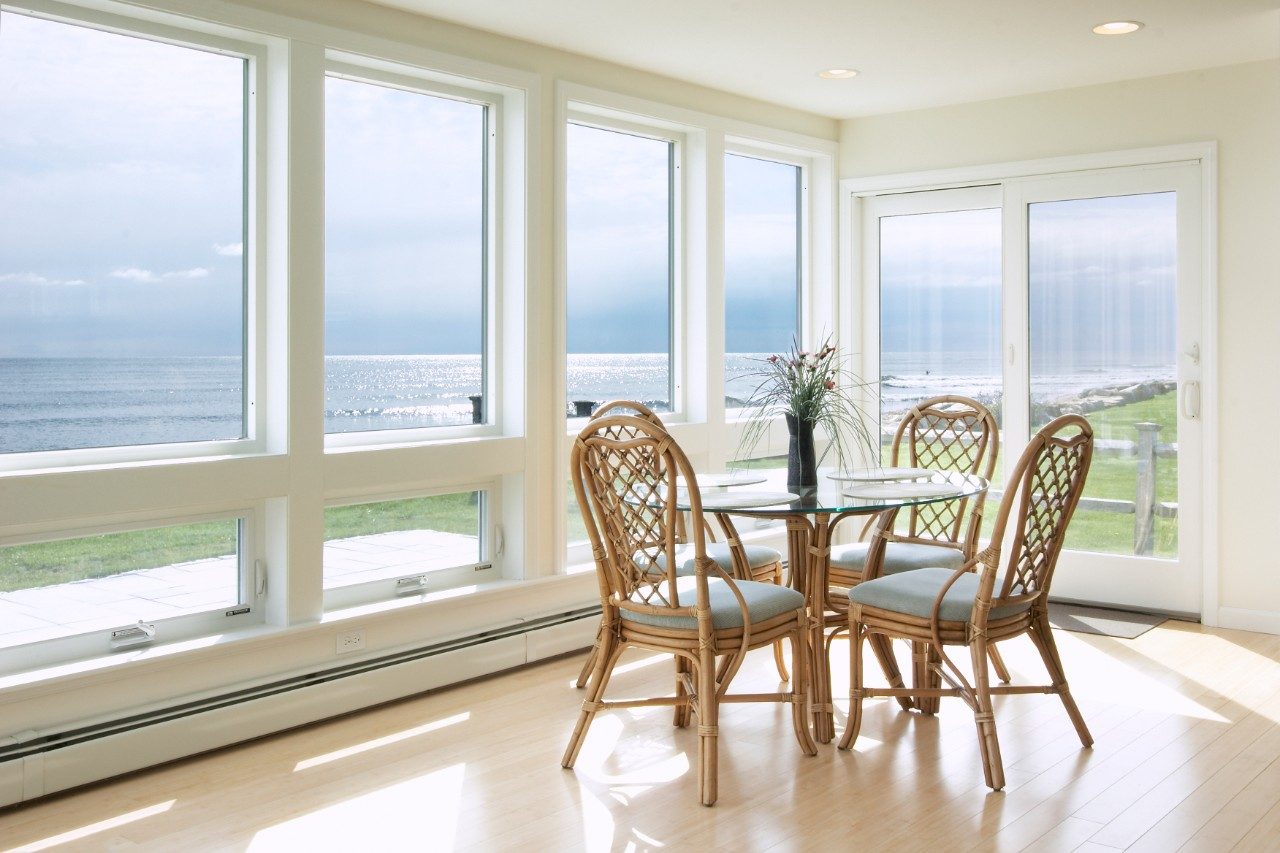 conservatory in a house