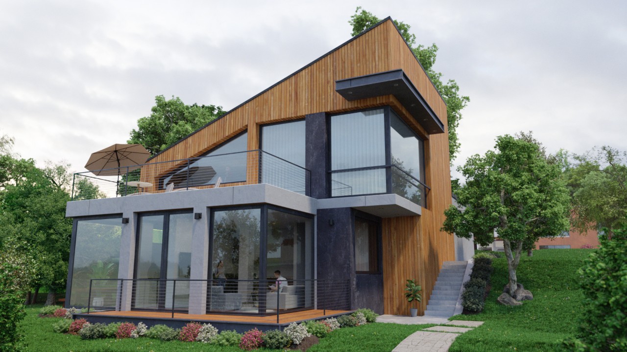 house with ClimaGuard 70
